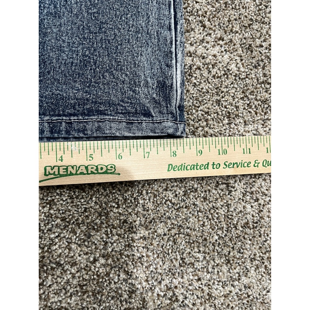 Southpole Mens Moto Denim Jeans Blue Acid Wash Distressed Stretch Size 44 - Picture 7 of 8